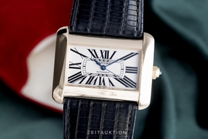 Cartier Tank Divan 18 ct gold automatic Kal. 381A Ref. 2603