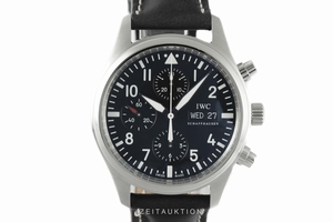 IWC Fliegeruhr chronograph steel automatic Kal. C.79320 Ref. IW371701