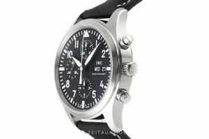 IWC Fliegeruhr chronograph steel automatic Kal. C.79320 Ref. IW371701