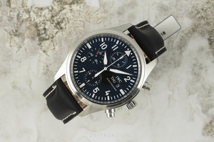 IWC Fliegeruhr chronograph steel automatic Kal. C.79320 Ref. IW371701