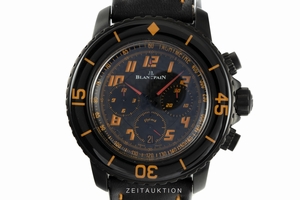 Blancpain Fifty Fathoms chronograph steel automatic Kal. F185 Ref. 5785F-1103-63A
