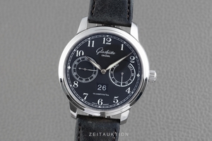 Glashutte Original Senator steel automatic Kal. GO 100 Ref. 1-00-14-07-02-30