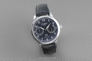 Glashutte Original Senator steel automatic Kal. GO 100 Ref. 1-00-14-07-02-30