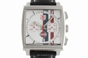 Tag Heuer Monaco chronograph steel automatic Kal. 17 Ref. CW2118