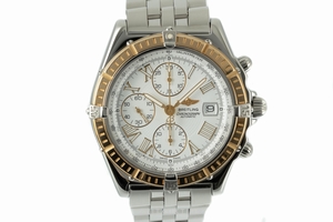 Breitling Crosswind chronograph steel / gold automatic Kal. D13 Ref. D13055