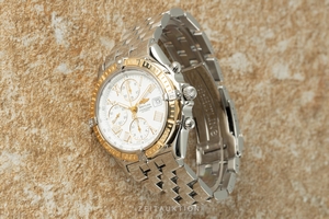 Breitling Crosswind chronograph steel / gold automatic Kal. D13 Ref. D13055