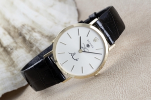 Rolex Cellini 18 ct gold manual winding Kal. 1601 Ref. 4112