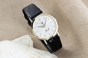 Rolex Cellini 18 ct gold manual winding Kal. 1601 Ref. 4112