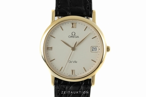 Omega De Ville 18 ct gold quartz Ref. 196.2432