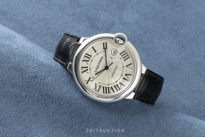 Cartier Ballon Bleu de Cartier 18 ct white gold automatic Kal. 049 Ref. W6901351, 3000