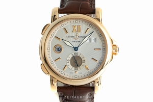 Ulysse Nardin Dual Time 18 ct gold automatic Kal. UN024 Ref. 246-55
