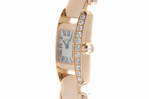 Cartier Tankissime 18 ct gold quartz Kal. 057 Ref. 2801