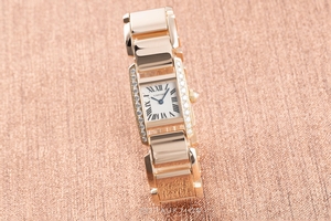 Cartier Tankissime 18 ct gold quartz Kal. 057 Ref. 2801