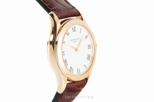 Patek Philippe Calatrava 18 ct red gold manual winding Kal. 14-250/107 Ref. 4905R-001