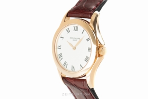 Patek Philippe Calatrava 18 ct red gold manual winding Kal. 14-250/107 Ref. 4905R-001