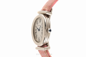 Cartier Baignoire 18 ct white gold quartz Kal. 057.06 Ref. 2295
