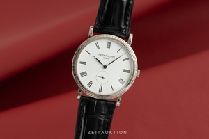 Patek Philippe Calatrava 18 ct white gold manual winding Kal. 215 Ref. 5119