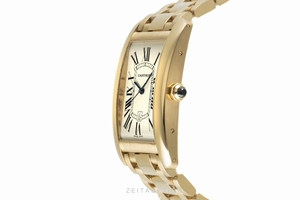 Cartier Tank Americaine 18 ct gold automatic Kal. 120 Ref. 1740