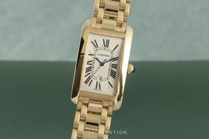 Cartier Tank Americaine 18 ct gold automatic Kal. 120 Ref. 1740