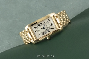 Cartier Tank Americaine 18 ct gold automatic Kal. 120 Ref. 1740