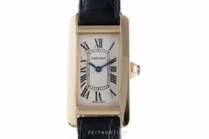 Cartier Tank Americaine 18 ct gold quartz Kal. 157 Ref. 2482