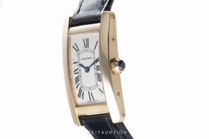 Cartier Tank Americaine 18 ct gold quartz Kal. 157 Ref. 2482