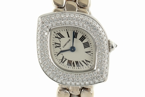Cartier * 18 ct white gold quartz Kal. 157.06 Ref. 2359