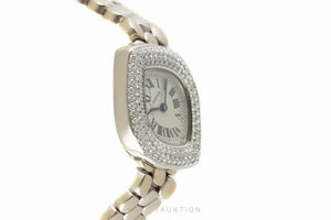 Cartier * 18 ct white gold quartz Kal. 157.06 Ref. 2359