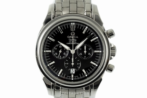 Omega De Ville chronograph steel automatic Kal. 3313 Ref. 4841.50.31, 178.1700