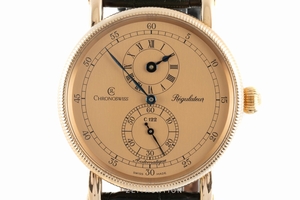 Chronoswiss Regulateur 18 ct red gold automatic Kal. C.122 Ref. CH1221R
