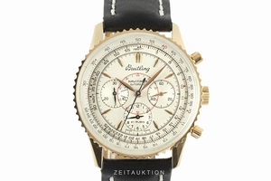 Breitling Montbrillant chronograph 18 ct red gold automatic Kal. B30 Ref. H30030