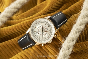 Breitling Montbrillant chronograph 18 ct red gold automatic Kal. B30 Ref. H30030