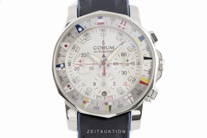 Corum Admirals Cup chronograph steel automatic Ref. 985.630.20