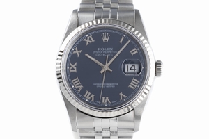 Rolex Datejust steel / white gold automatic Kal. 3135 Ref. 16234