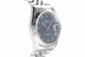 Rolex Datejust steel / white gold automatic Kal. 3135 Ref. 16234