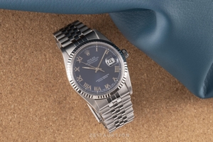 Rolex Datejust steel / white gold automatic Kal. 3135 Ref. 16234