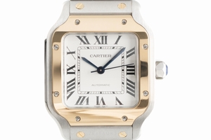Cartier Santos steel / gold automatic Kal. 1847 MC Ref. 4075, W2SA0007