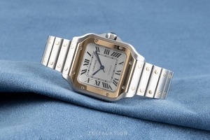 Cartier Santos steel / gold automatic Kal. 1847 MC Ref. 4075, W2SA0007