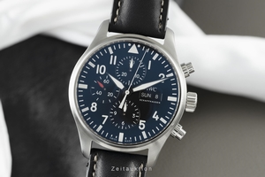 IWC Pilot chronograph steel automatic Kal. C.79320 Ref. IWIW377709