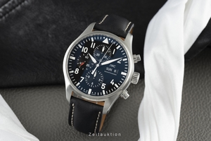 IWC Pilot chronograph steel automatic Kal. C.79320 Ref. IWIW377709