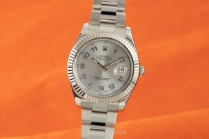 Rolex Datejust steel / white gold automatic Kal. 3136 Ref. 116334