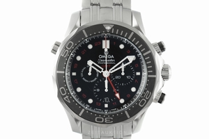 Omega Seamaster chronograph steel automatic Kal. 3603 Ref. 212.30.44.52.01.001
