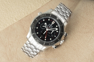 Omega Seamaster chronograph steel automatic Kal. 3603 Ref. 212.30.44.52.01.001