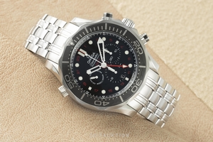Omega Seamaster chronograph steel automatic Kal. 3603 Ref. 212.30.44.52.01.001