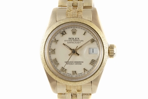 Rolex Lady Datejust 18 ct gold automatic Kal. 2030 Ref. 6901
