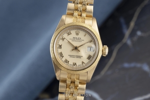 Rolex Lady Datejust 18 ct gold automatic Kal. 2030 Ref. 6901