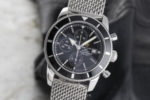 Breitling Superocean chronograph steel automatic Kal. B13 Ref. A13320