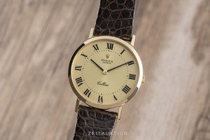 Rolex Cellini 18 ct gold manual winding Kal. 1601 Ref. 4112