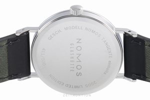 Nomos Tangente steel manual winding