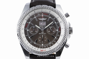 Breitling Bentley 6.75 chronograph steel automatic Kal. B44 Ref. A44362